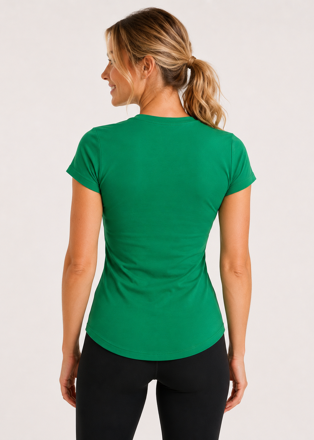 Playera Ultra Soft Verde Trebol