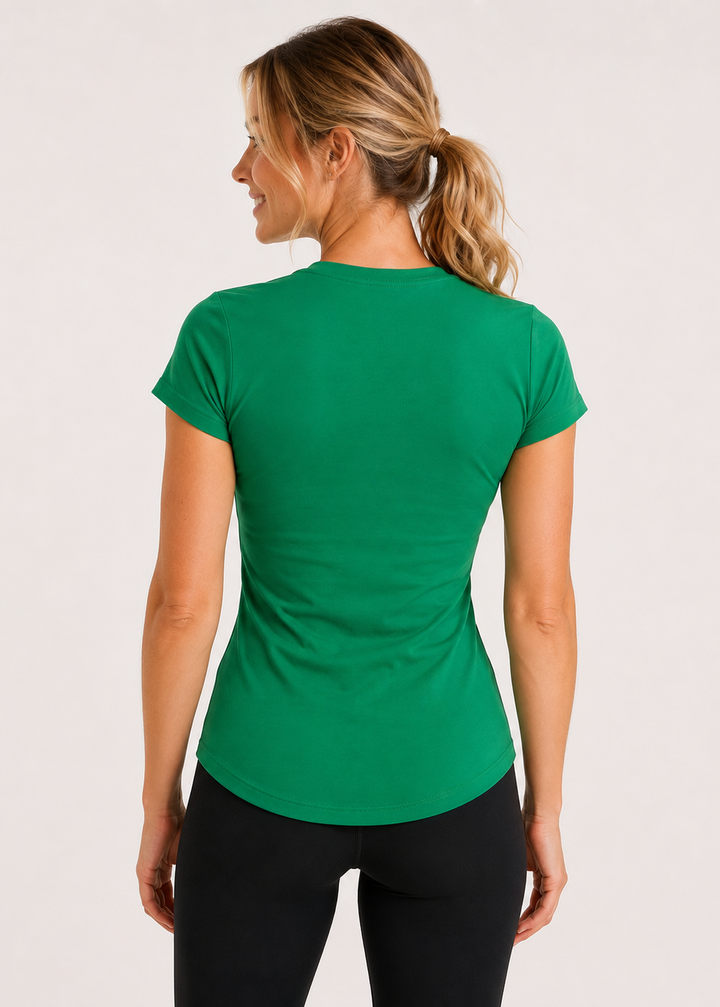 Playera Ultra Soft Verde Trebol