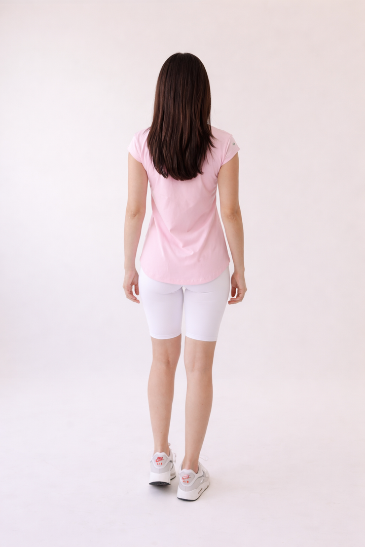 Silhouette Tee Pink