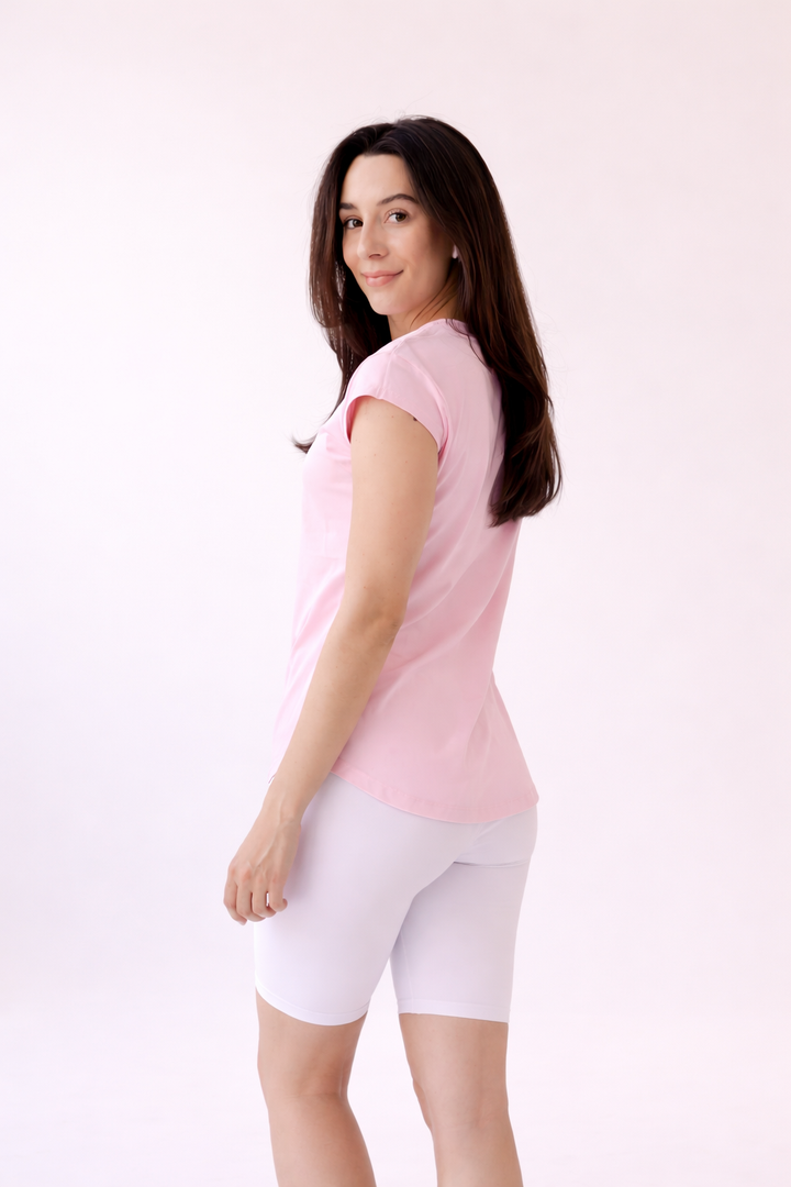 Silhouette Tee Pink