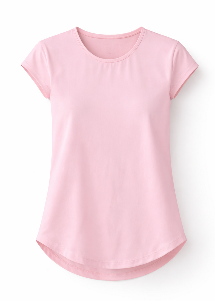 Silhouette Tee Pink