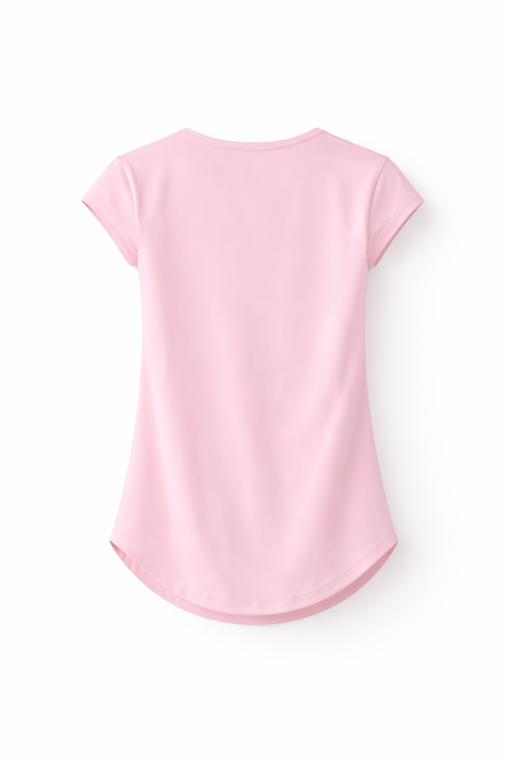 Silhouette Tee Pink