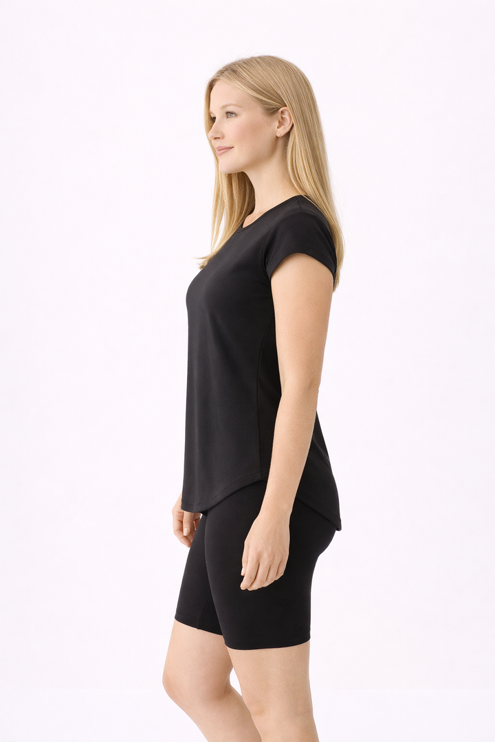 Silhouette Tee Black
