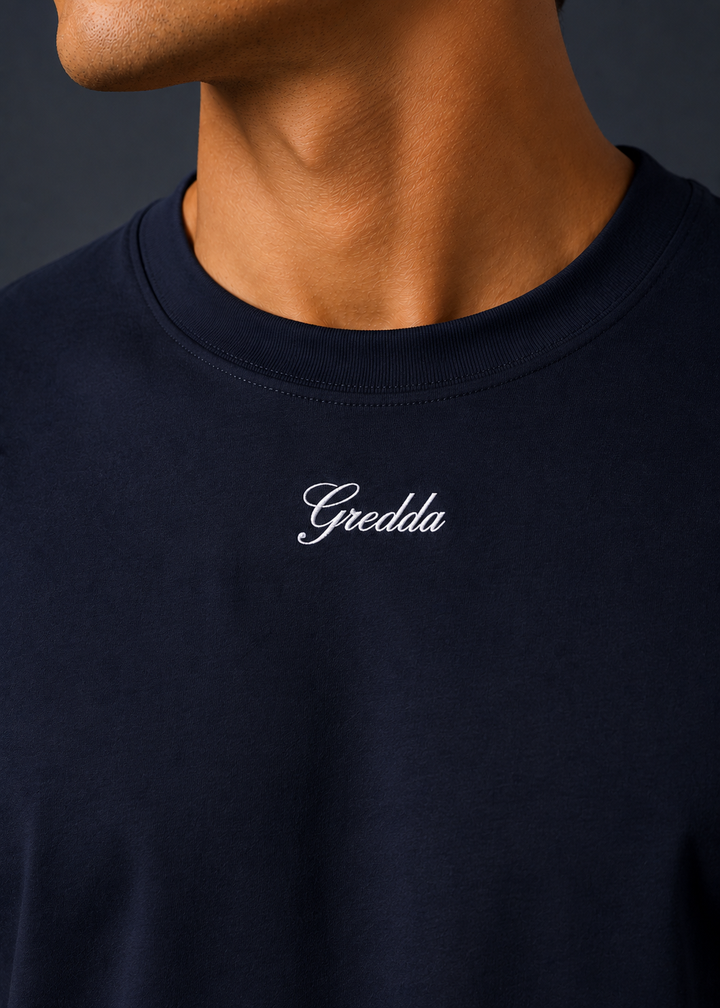 Playera Premium Esencial Navy