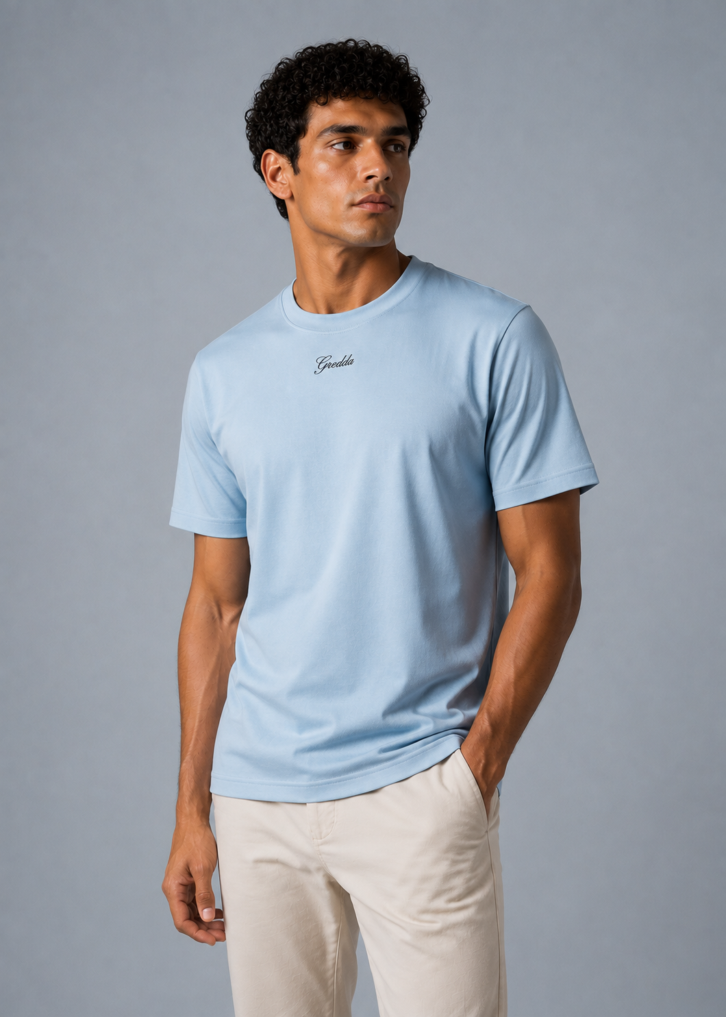 Playera Premium Esencial Blue Sky