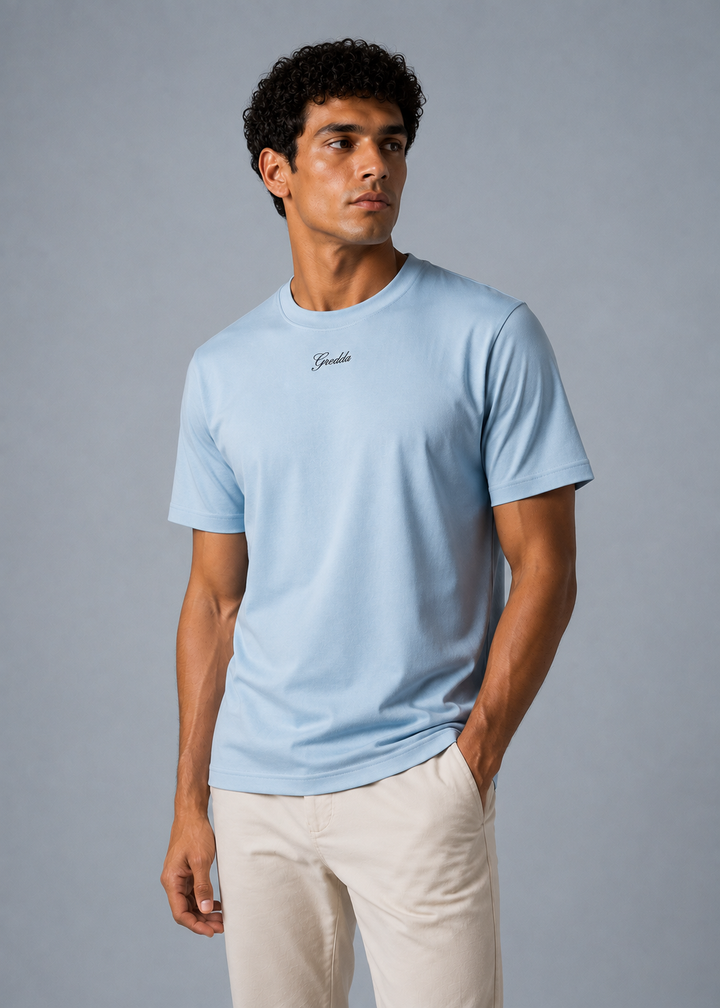 Playera Premium Esencial Blue Sky
