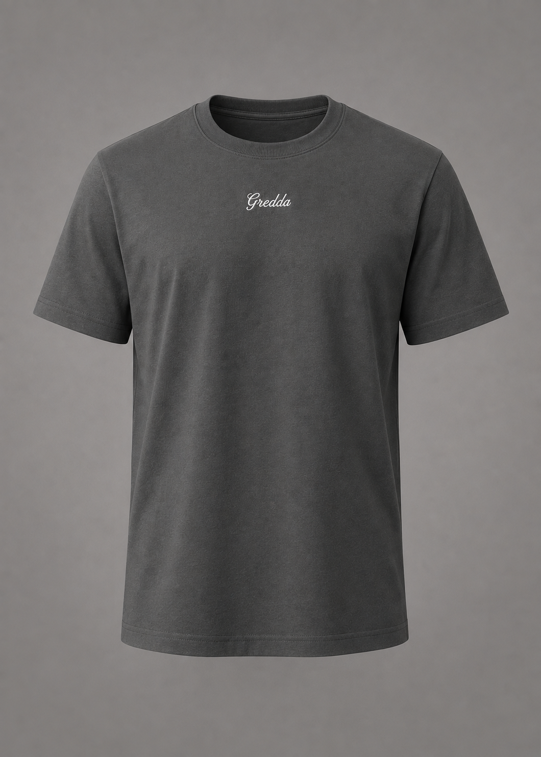 Playera Premium Esencial Gris Oxford