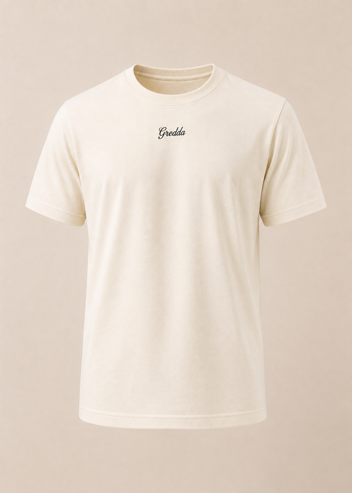 Playera Premium Esencial Marfil