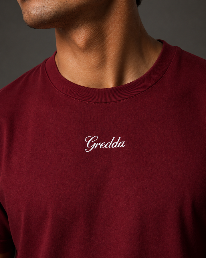 Playera Premium Esencial Wine