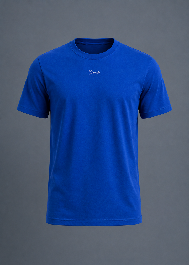 Playera Premium Esencial Blue Royal