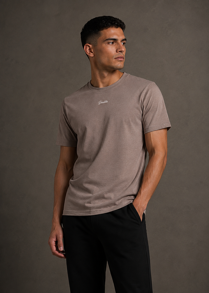 Playera Premium Esencial Soft Camel