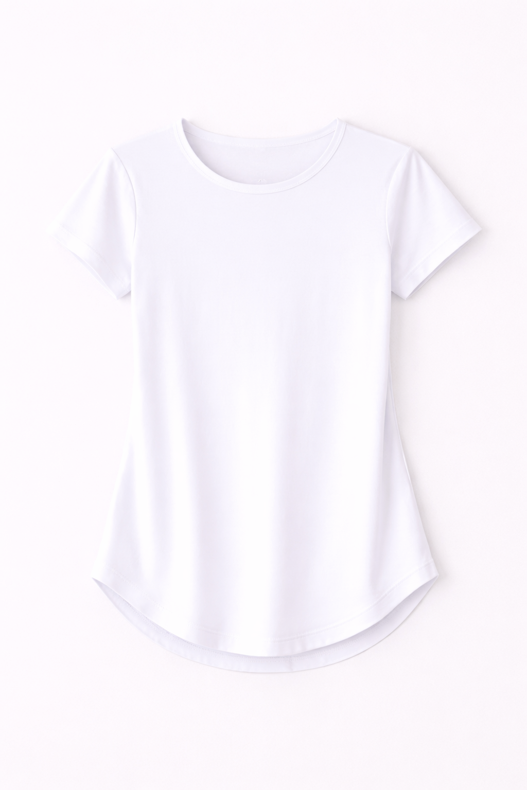 Ultra Soft Cross Tee White