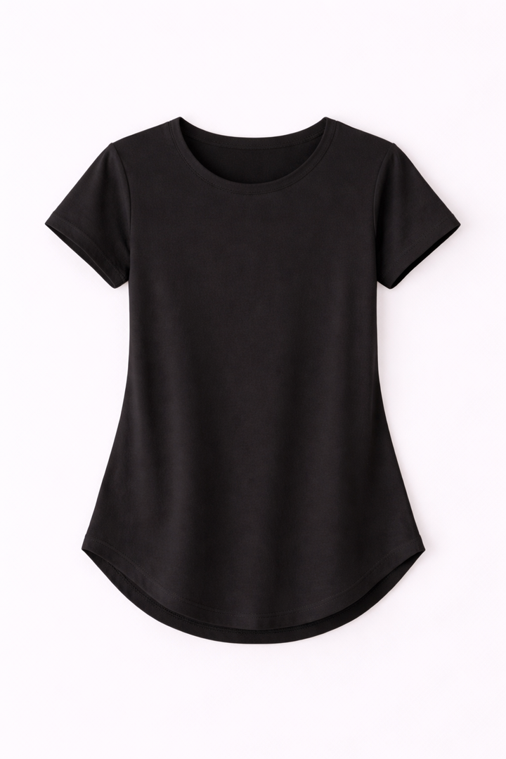 Ultra Soft Cross Tee Black