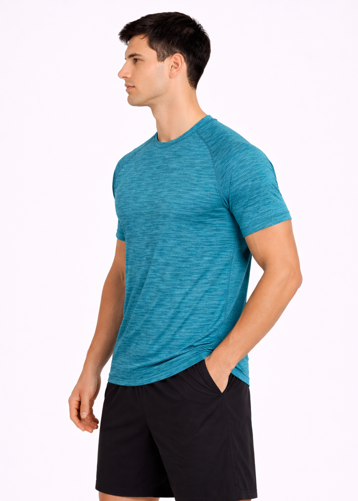 Ranglan Pro Performance Teal Jaspe