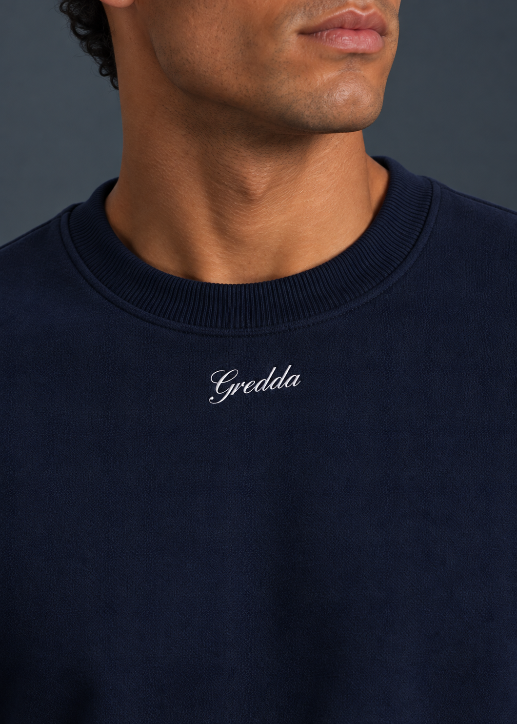 Essential Crew Neck Navy