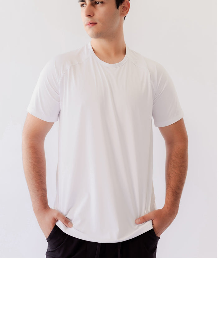 Playera  Ranglan Blanca