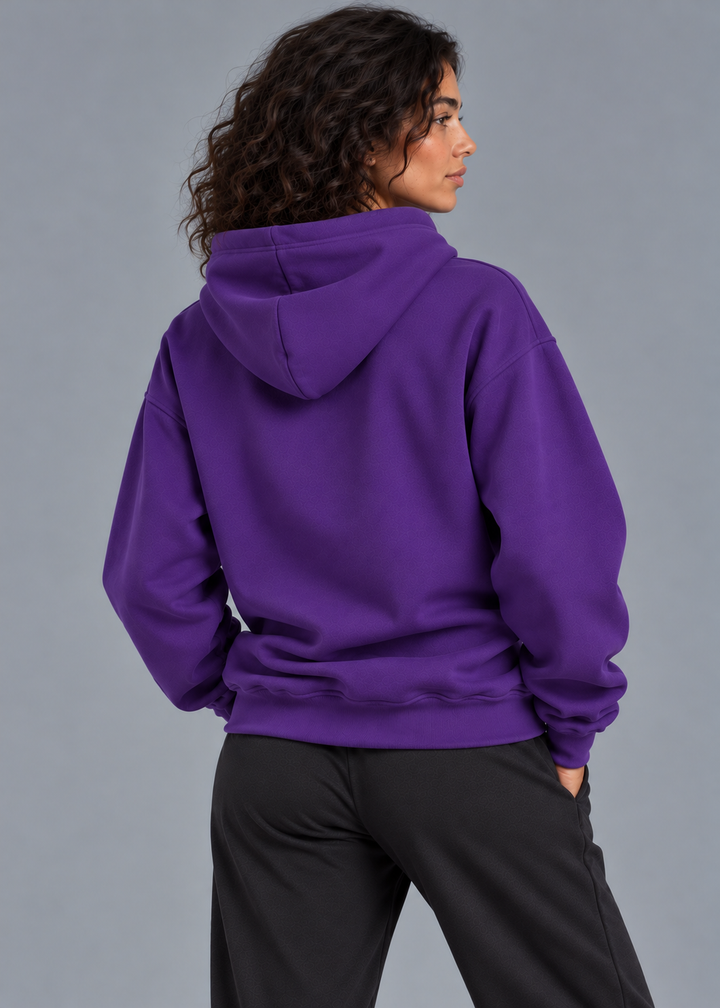 Cloud Comfort Hoodie Dama Royal Purple