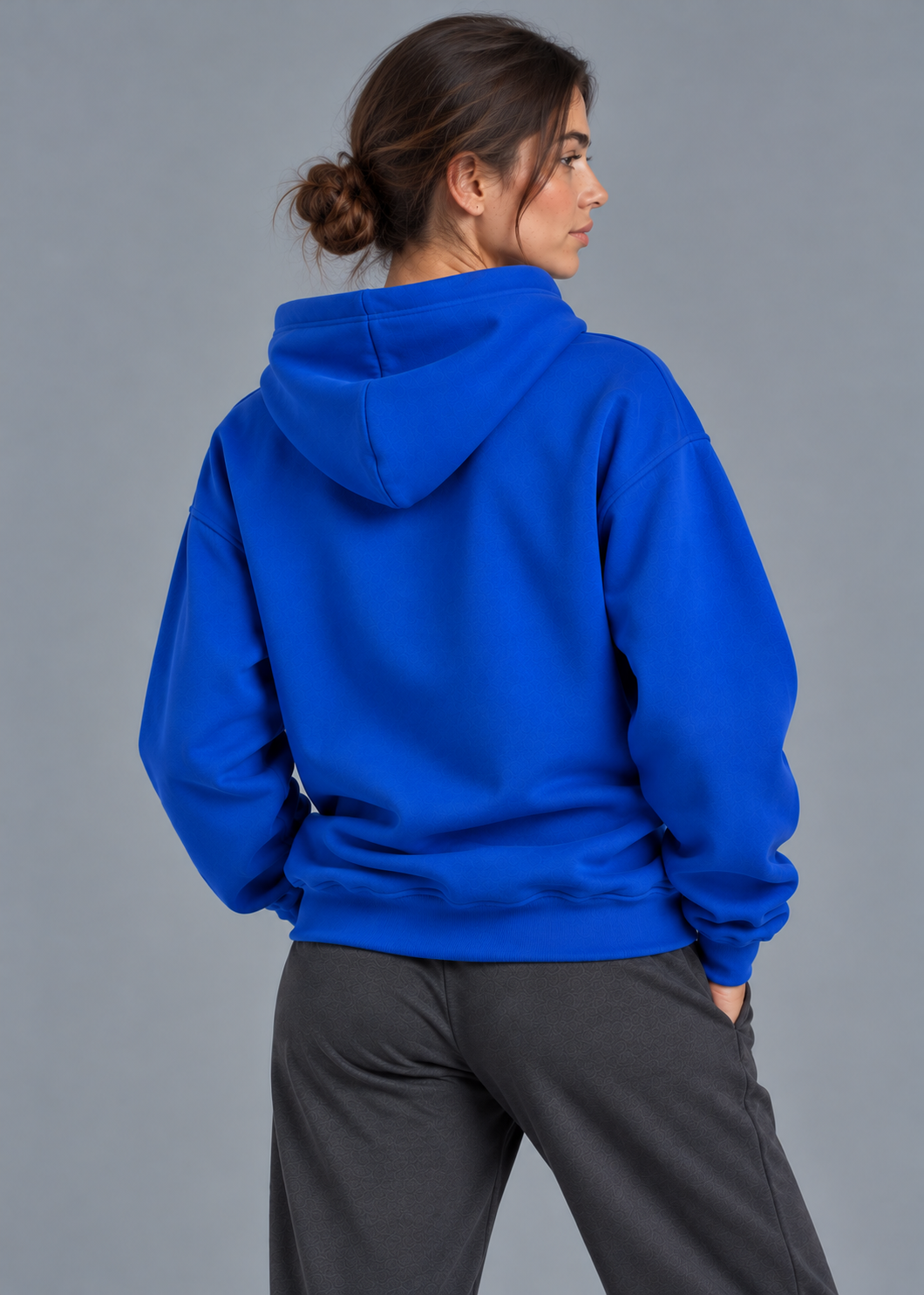 Cloud Comfort Hoodie Dama Royal Blue