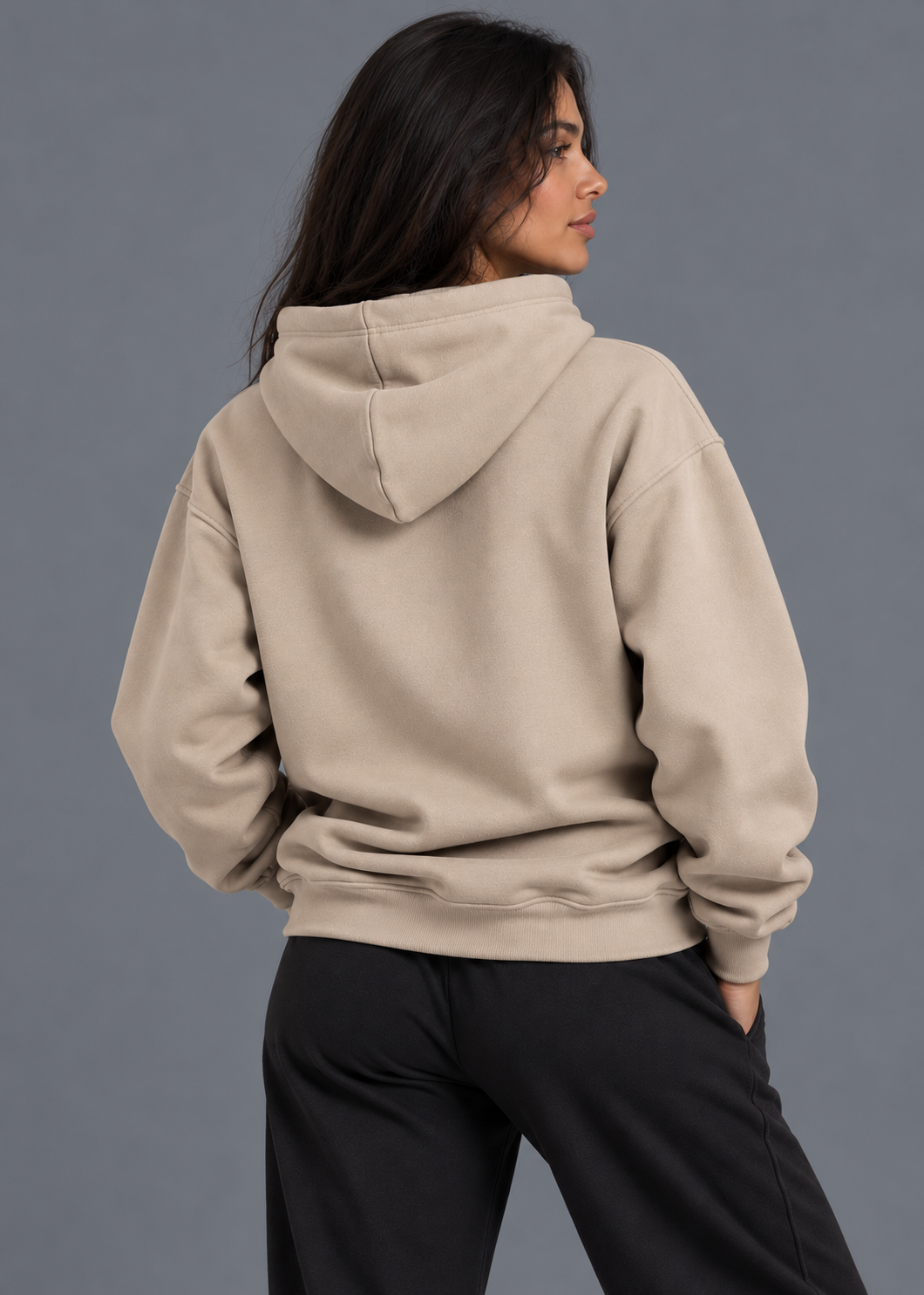 Cloud Comfort Hoodie Dama Sand