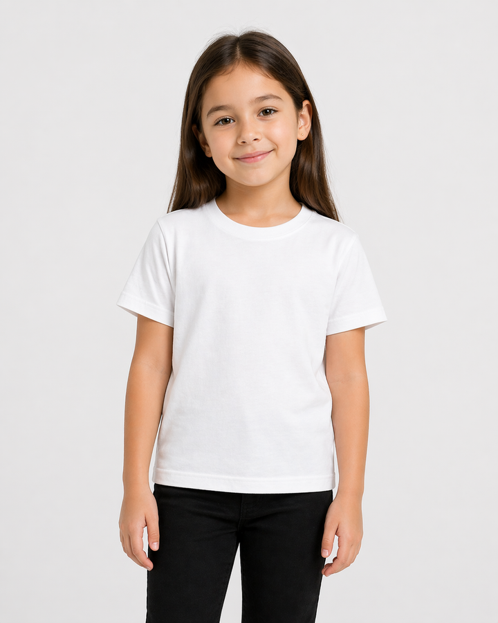 Essential Kids Tee White