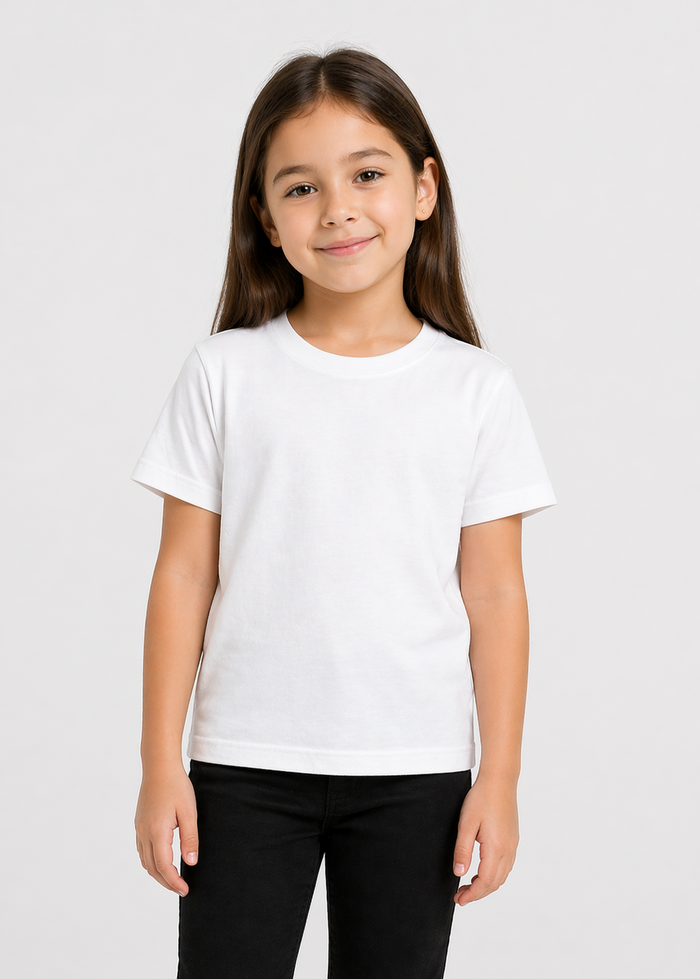 Essential Kids Tee White