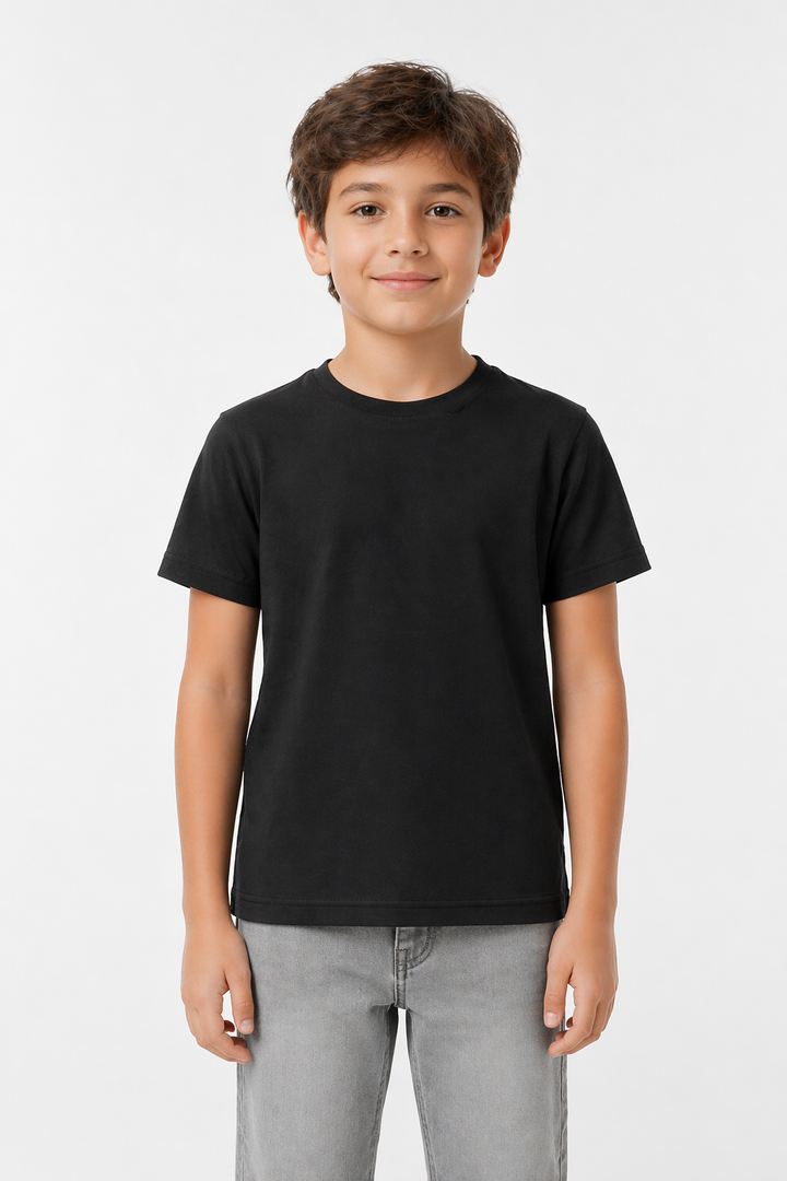 Essential Kids Tee Black