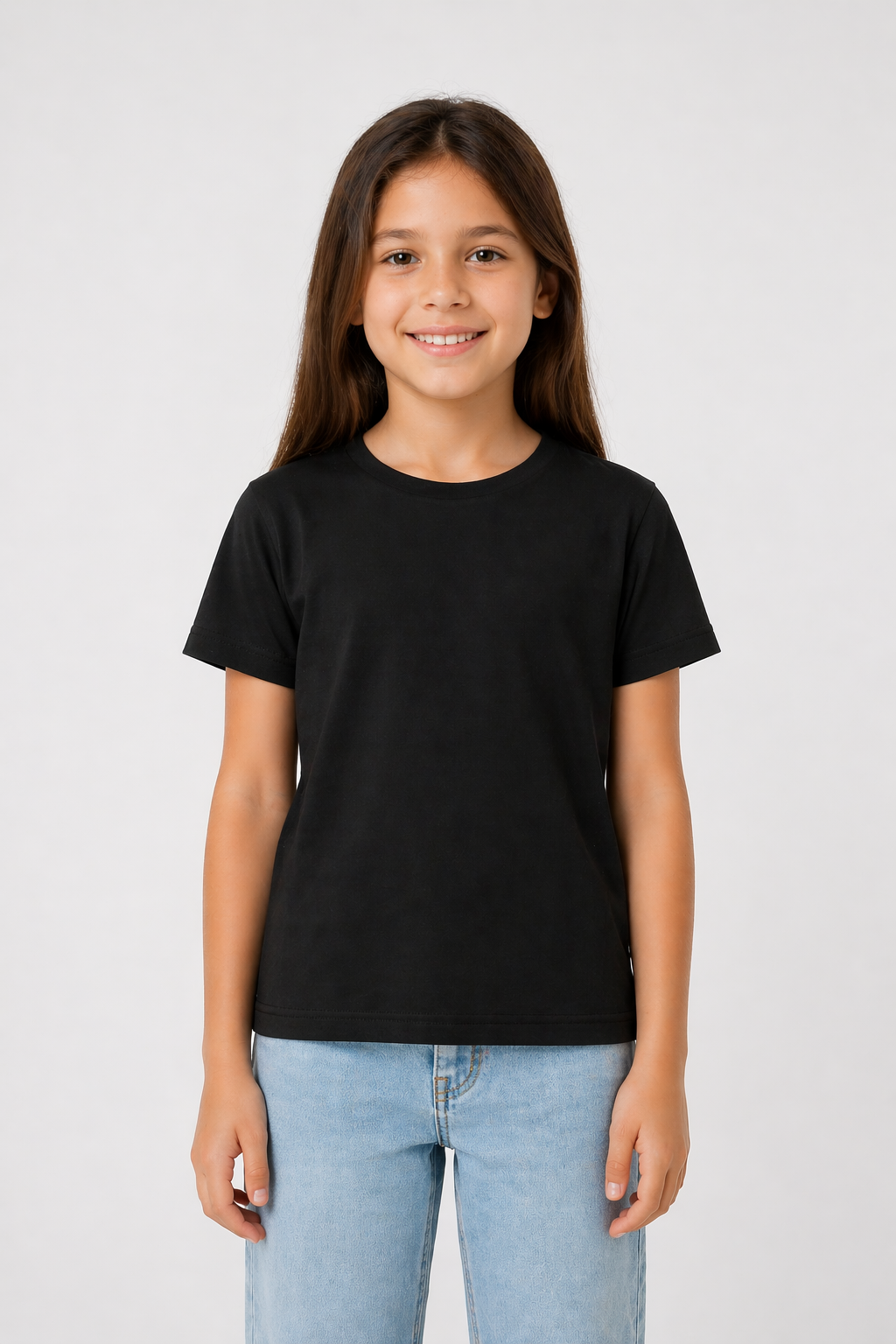 Essential Kids Tee Black