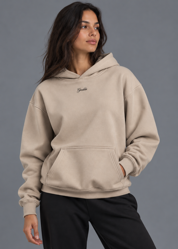 Cloud Comfort Hoodie Dama Sand