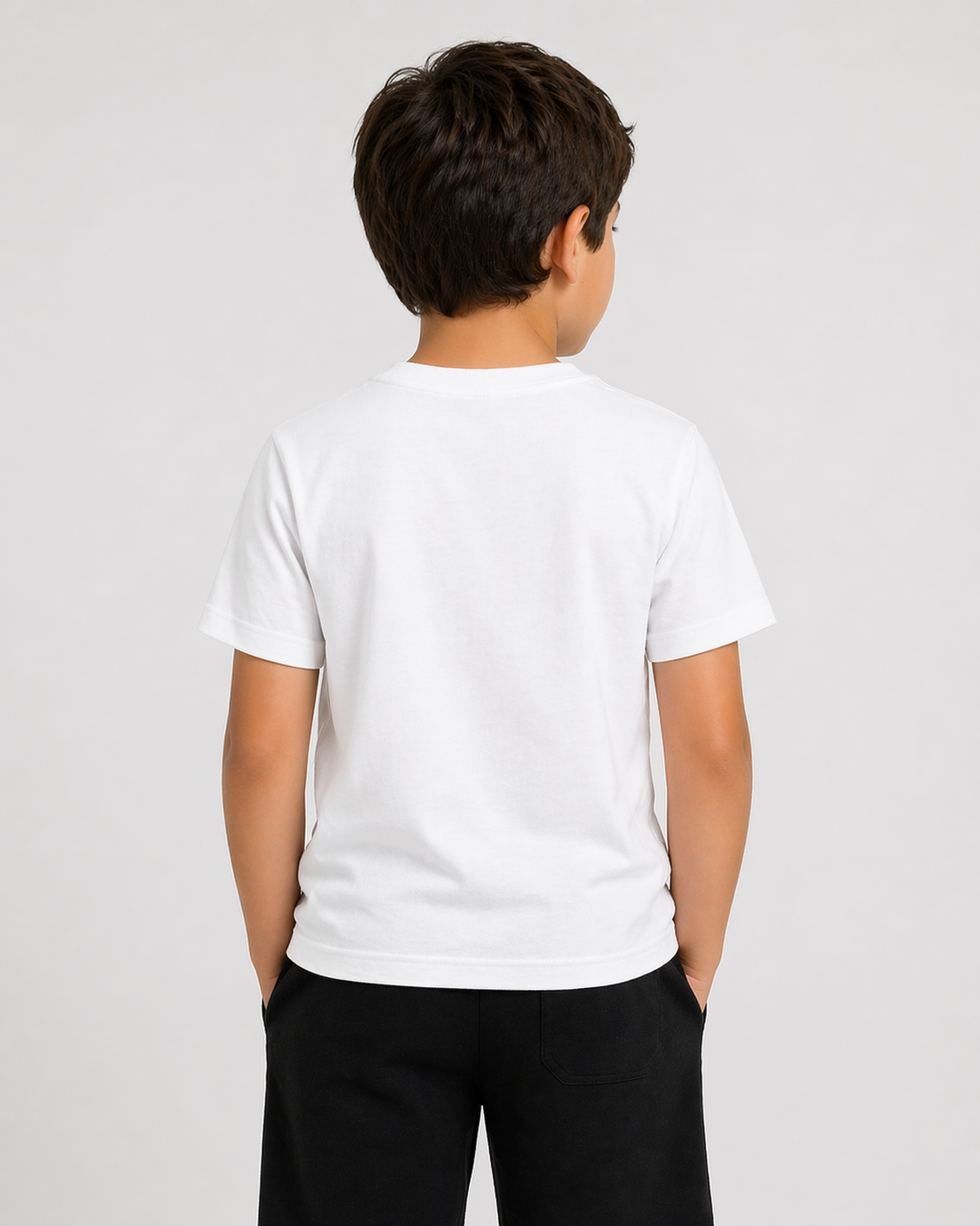 Essential Kids Tee White