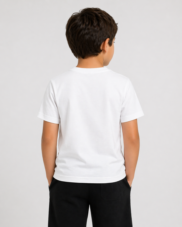 Essential Kids Tee White