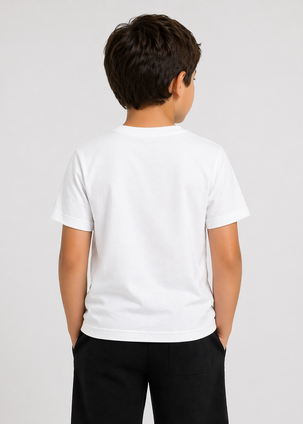 Essential Kids Tee White
