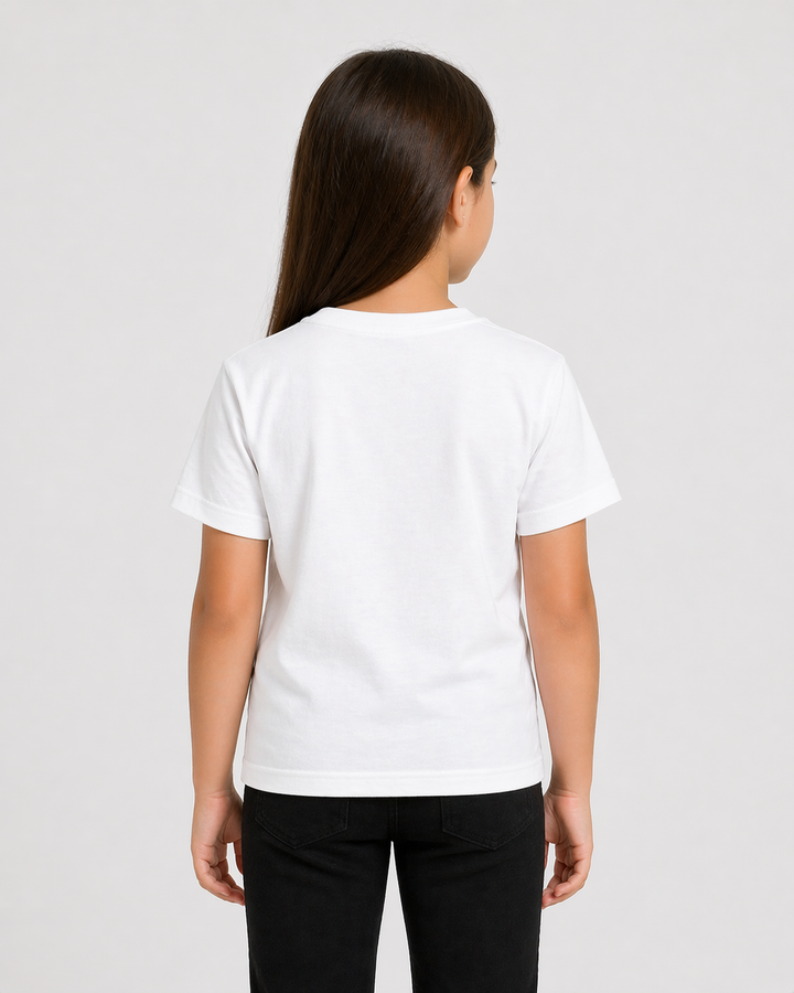 Essential Kids Tee White