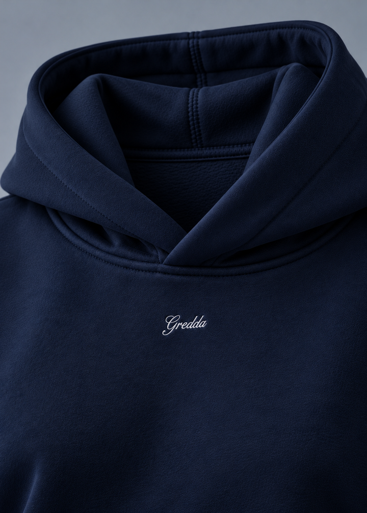 Cloud Comfort Hoodie Dama Navy Blue