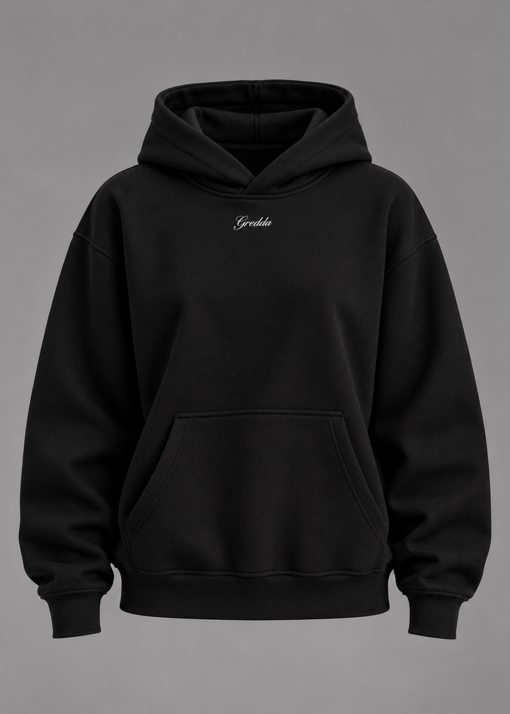 Cloud Comfort Hoodie Dama Black