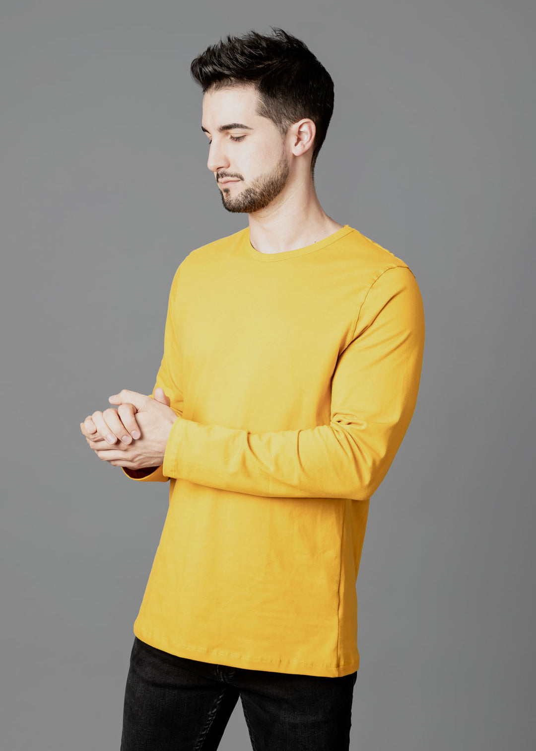 Long Sleeve Basic Gold